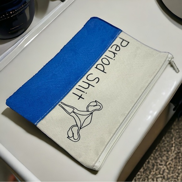 Custom Cosmetic Bag with Unique Sayings - Brand New! “Period Shit” - Picture 3 of 5